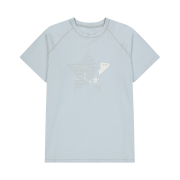 OJOS Double Sleeves Raglan T-shirt Stone Blue