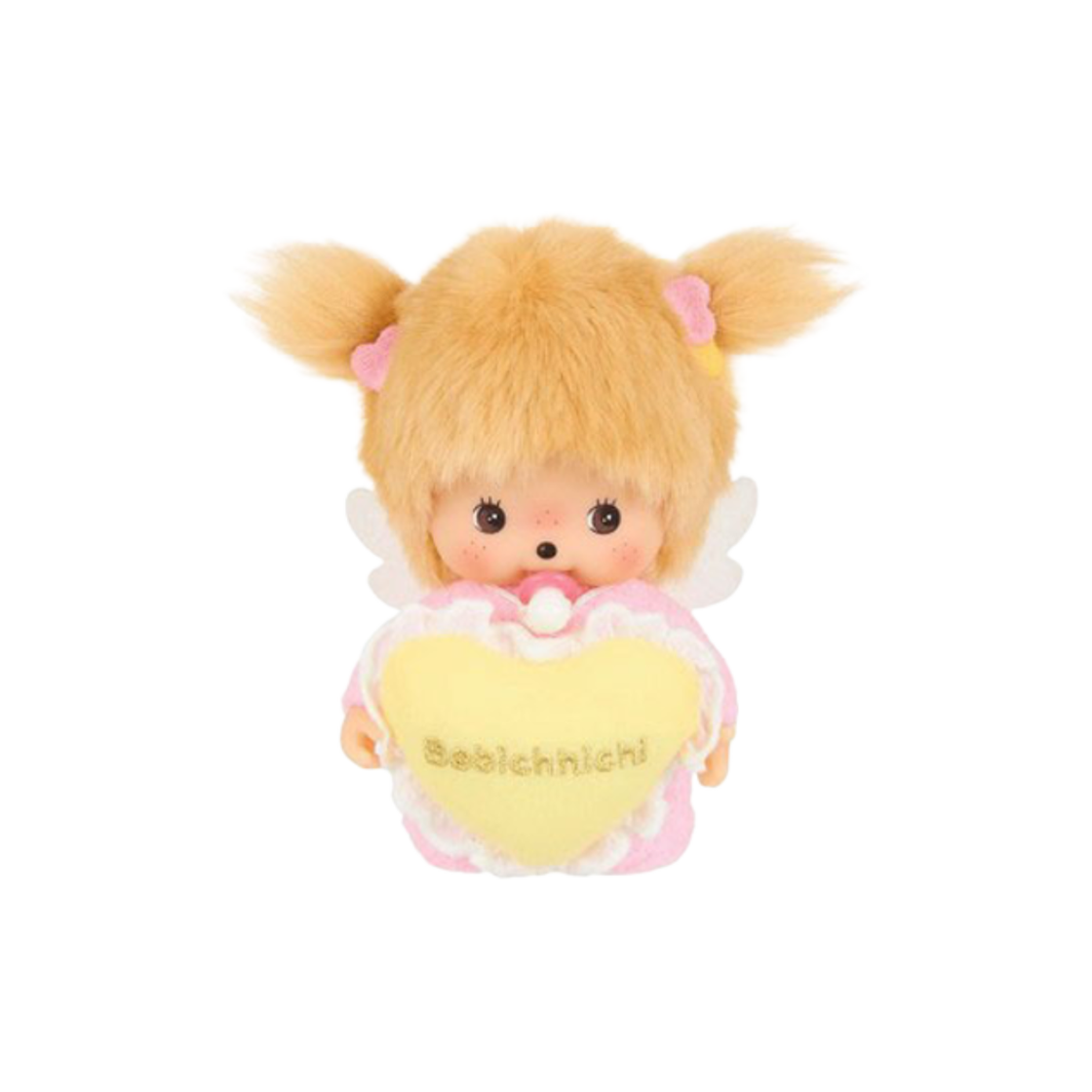 몬치치 러브 해피 엔젤 베비치치 S 걸 베이지(Monchhichi Love Happy Angel Bebichhichi S Girl Beige)