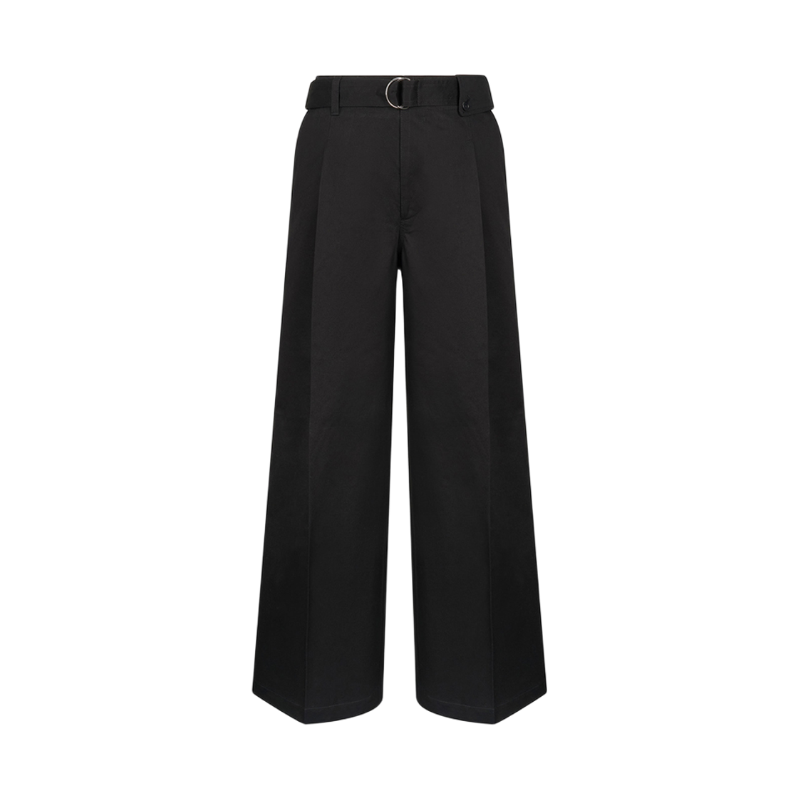 NMA5FWP86BK Noice Cotton Belted Wide Pants Black