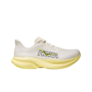 (W) Hoka Mach 6 White Neon Citrus - Regular