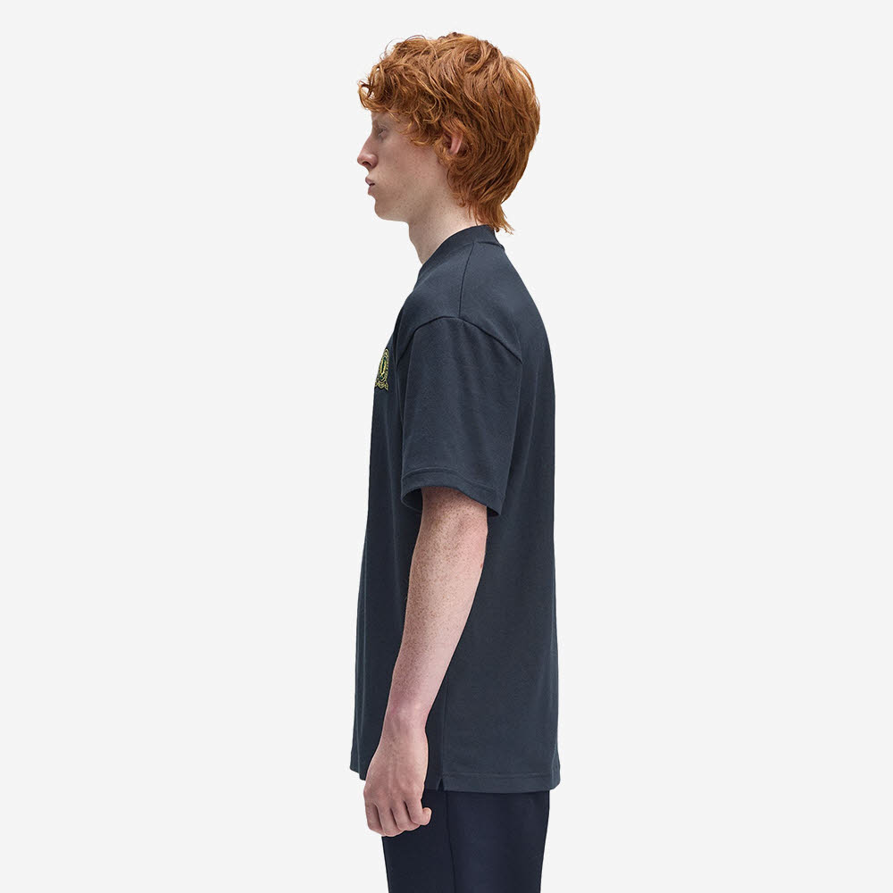 프레드 페리 클럽하우스 테니스 뱃지 티셔츠 네이비(Fred Perry Clubhouse Tennis Badge T-Shirt Navy Snow White) - 3