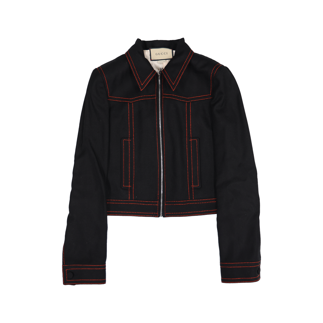 구찌 할리우드 바빌론 바빌론 자켓 스커트 셋업 블랙(Gucci Hollywood Babylon Jacket & Skirt Set Black) - 2