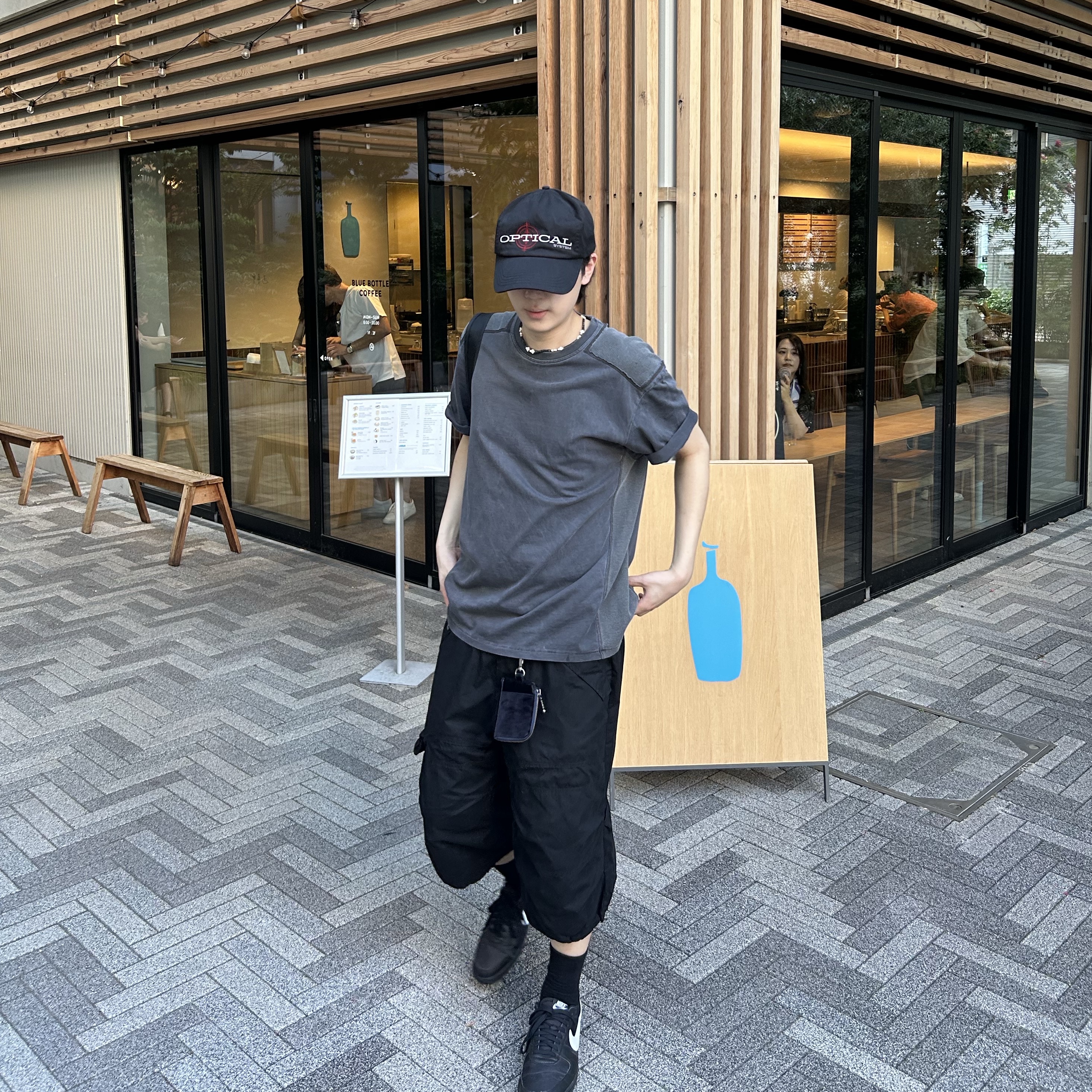 Nike Field General 82 SP Black and White, [더블적립] ETCE Optical 5 Panel Cap Black 착용 스타일