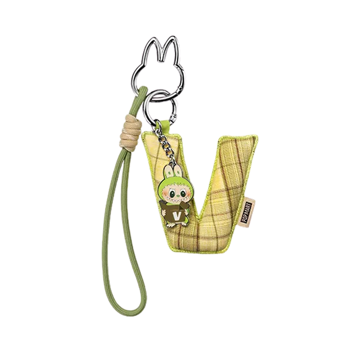 팝마트 라부부 더 몬스터즈 내 마음속 비밀번호 시리즈 - 레터 펜던트 (N-Z) V (개봉 박스)