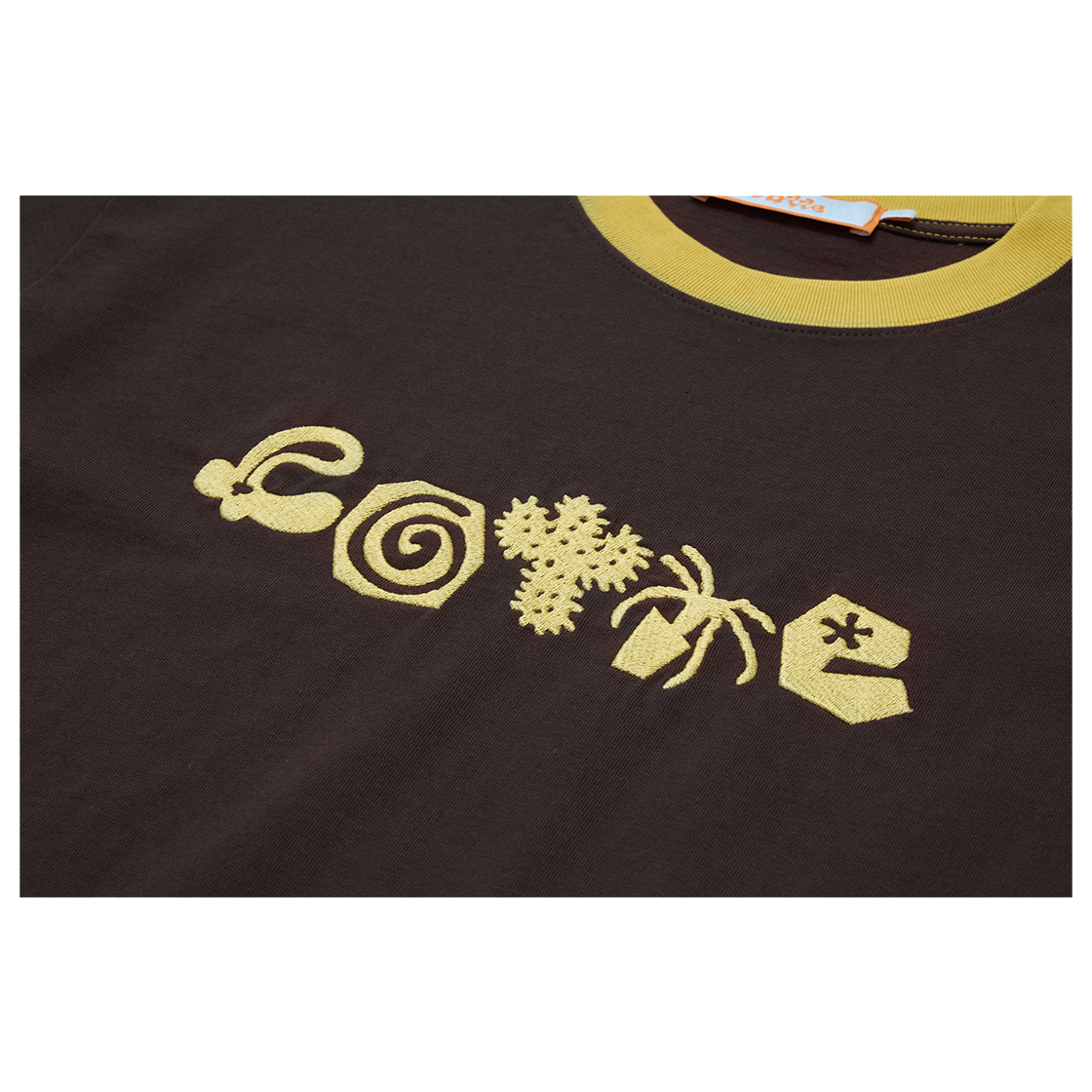 꼬떼 두들가든 티셔츠 브라운(COTTE Doodle Garden T-Shirt Brown) - 4