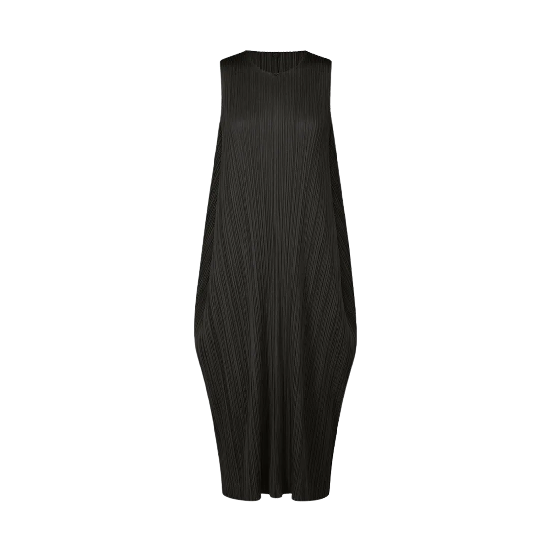 (W) 플리츠 플리즈 이세이 미야케 램프 쉐이드 튜닉 블랙((W) Pleats Please Issey Miyake Lamp Shade Tunic Black) - 1