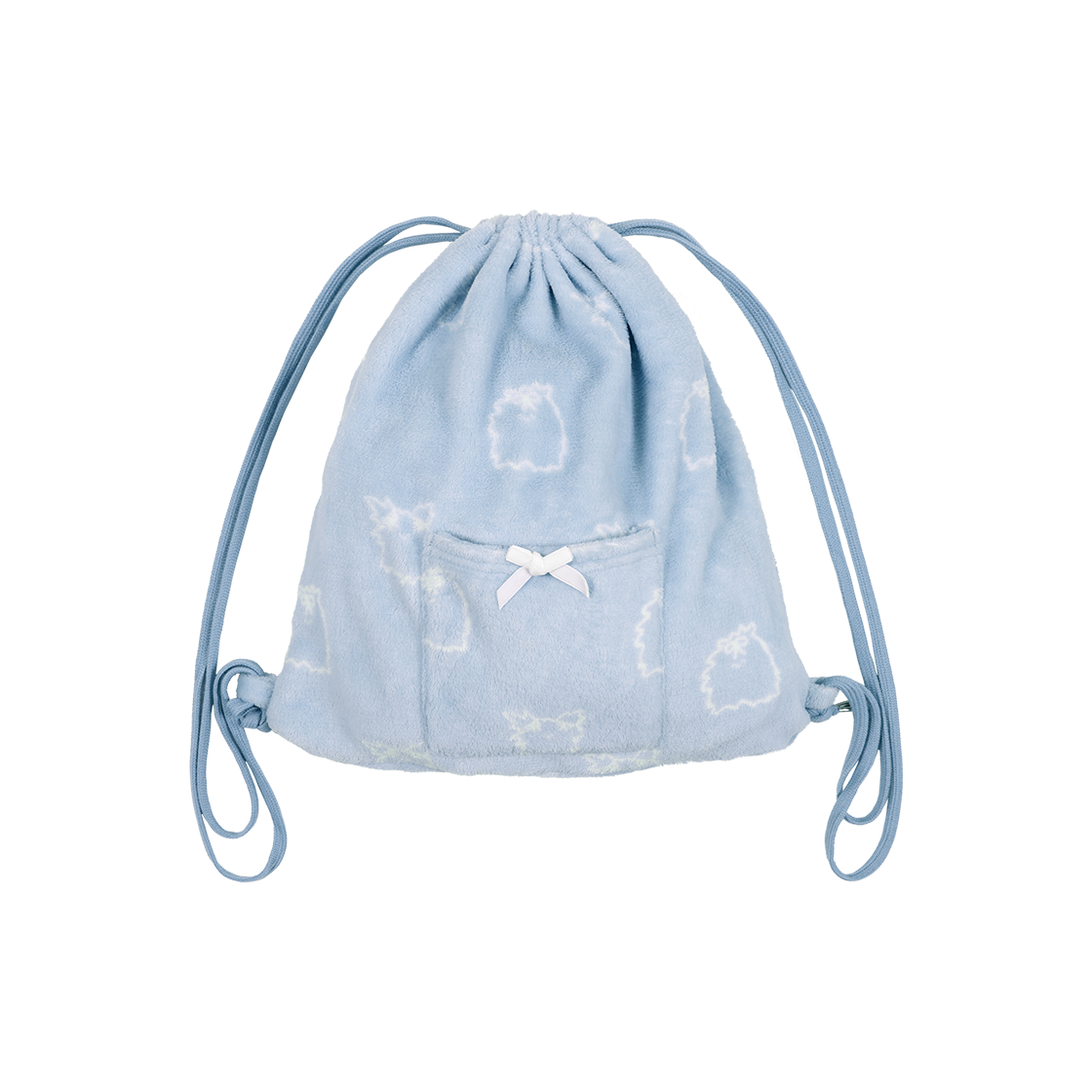 팬시클럽 Zzz 더스티 살롱 파자마 짐색 스카이 블루