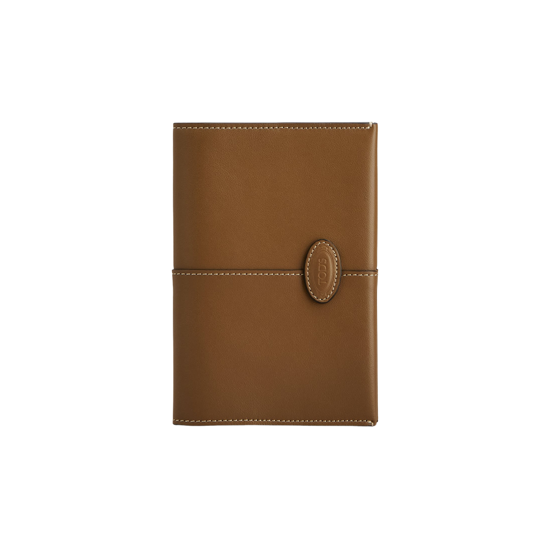 XAMDBSDH200RLXS419 Tod's Passport Holder in Leather Brown