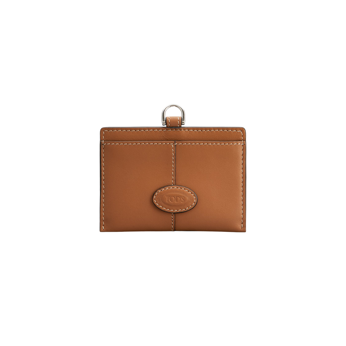 XAMDBSUC200UPPS410 Tod's Badge Holder in Leather Brown