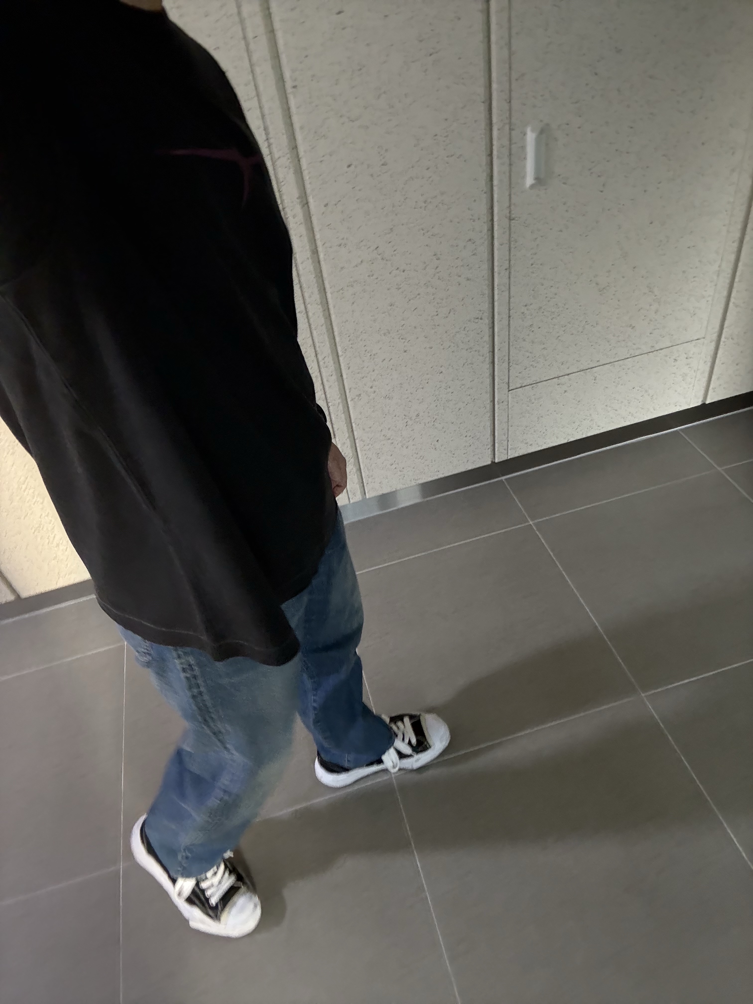 Maison Mihara Yasuhiro Hank OG Sole Canvas Low-top Sneakers Black 착용 스타일 - 2