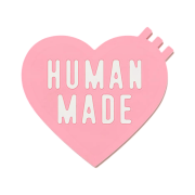 Human Made Heart Rubber Coaster Pink