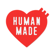 Human Made Heart Rubber Coaster Red