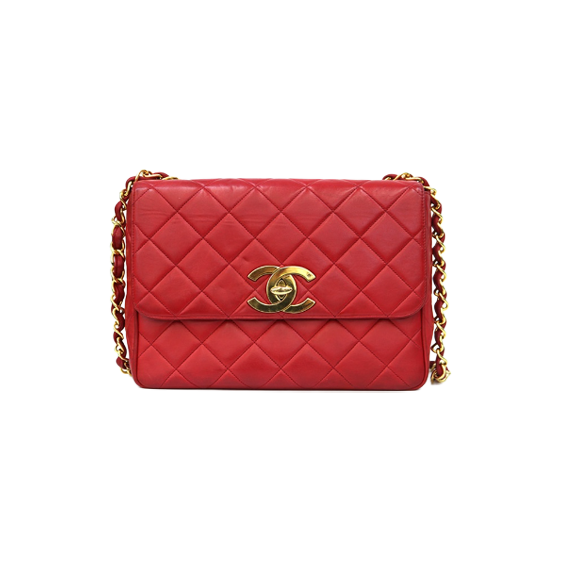 IT66FUD2QHTM Chanel Red Big CC Crossbody Bag