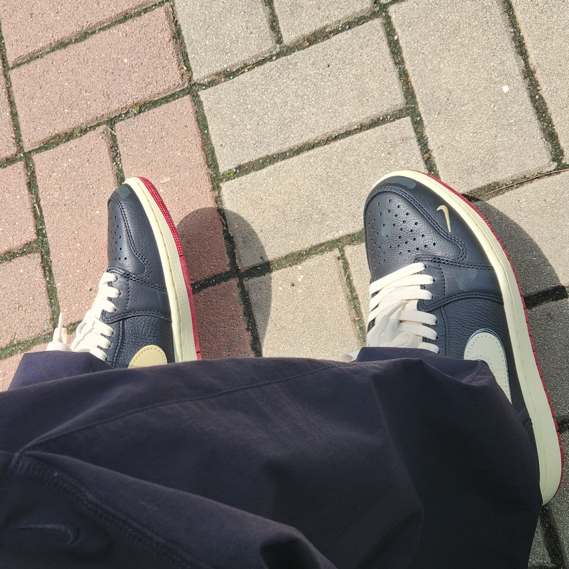 Jordan 1 x Nigel Sylvester Retro Low OG Better With Time 착용 스타일 - 9