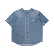 IAB Studio Denim Baseball Jersey Blue