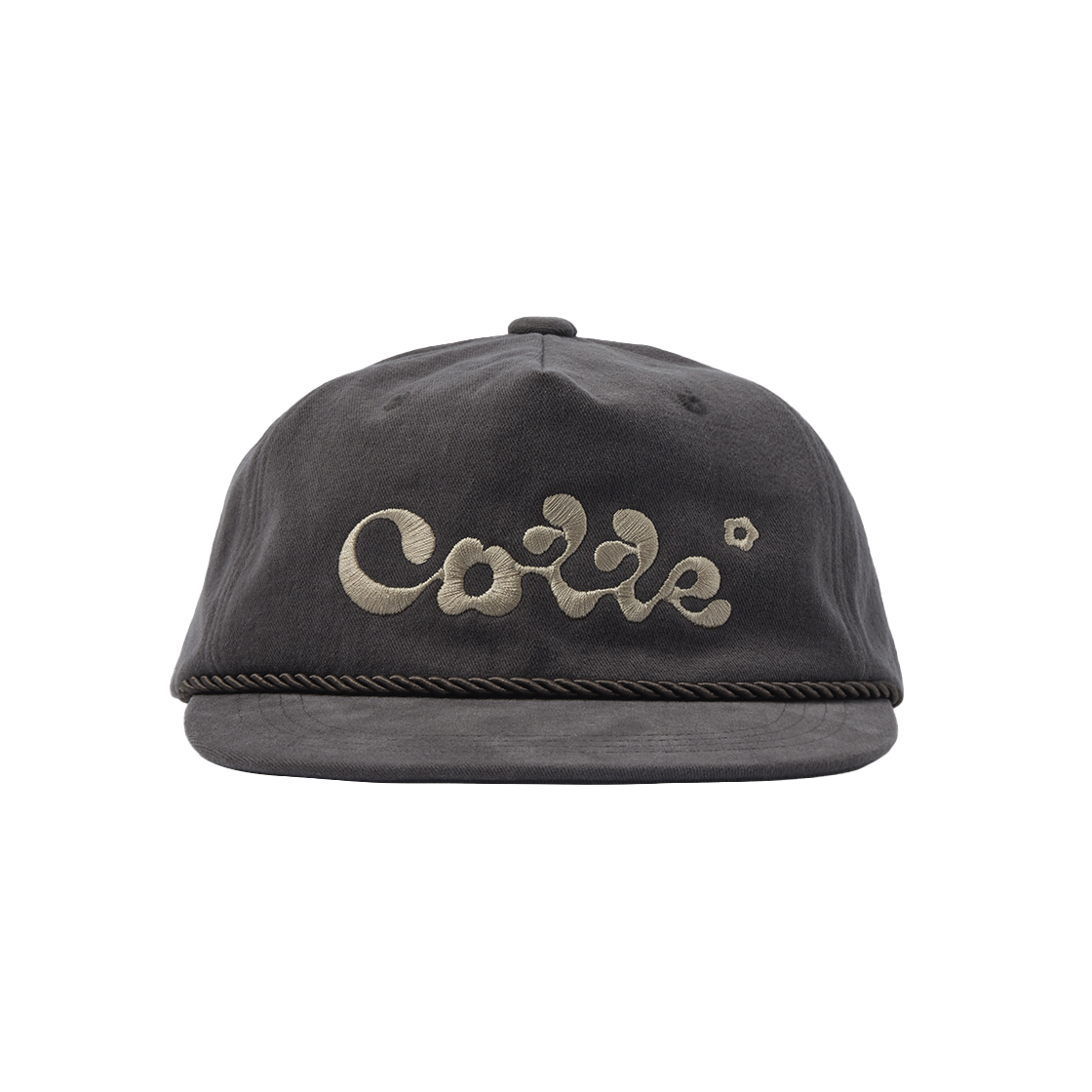 CT-JN02-RC01(DB) COTTE 2nd Journey Rope Cap Dark Brown