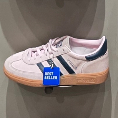 (W) Adidas Spezial Handball Clear Pink 착용 스타일