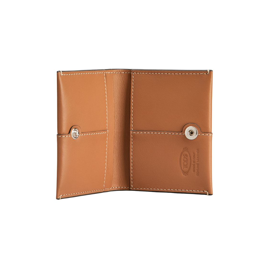 토즈 레더 카드 홀더 브라운(Tod's Card Holder in Leather Brown) - 2
