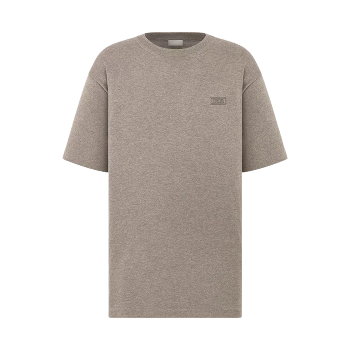 593M618A7012-C187 Dior Icons Cotton Silk Jersey T-Shirt Beige