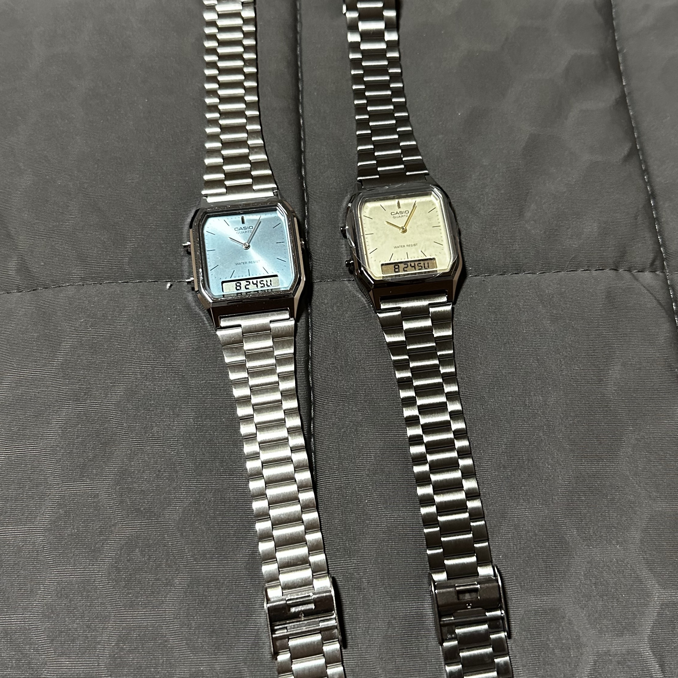Casio AQ-230GG-9A, Casio AQ-230A-2A1MQY 착용 스타일