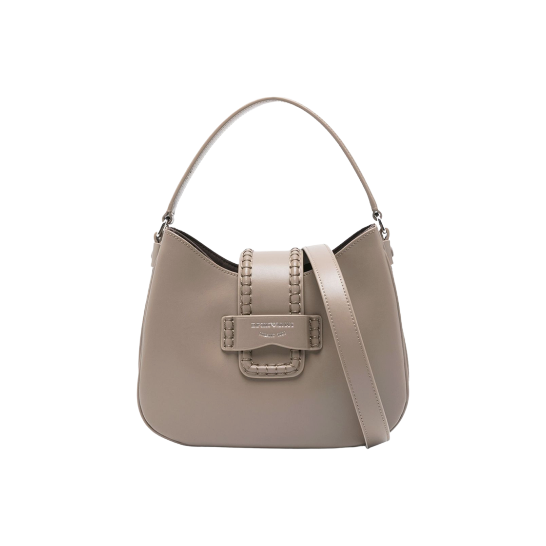 EW002271AF17655U6192 Emporio Armani Small Leather Shoulder Bag Beige
