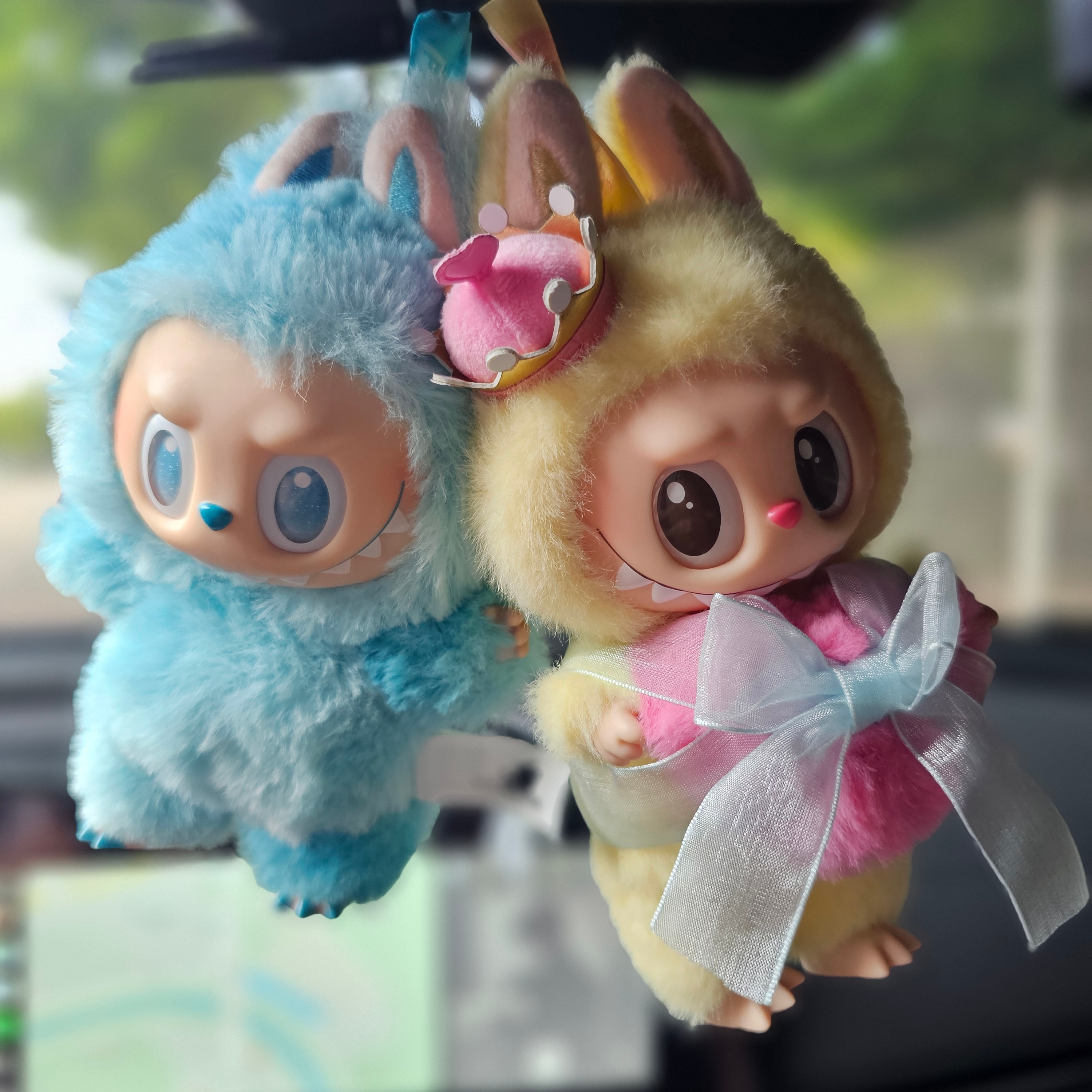 Pop Mart Labubu The Monsters Highlight Series Hope Keyring (Opened Case) 착용 스타일