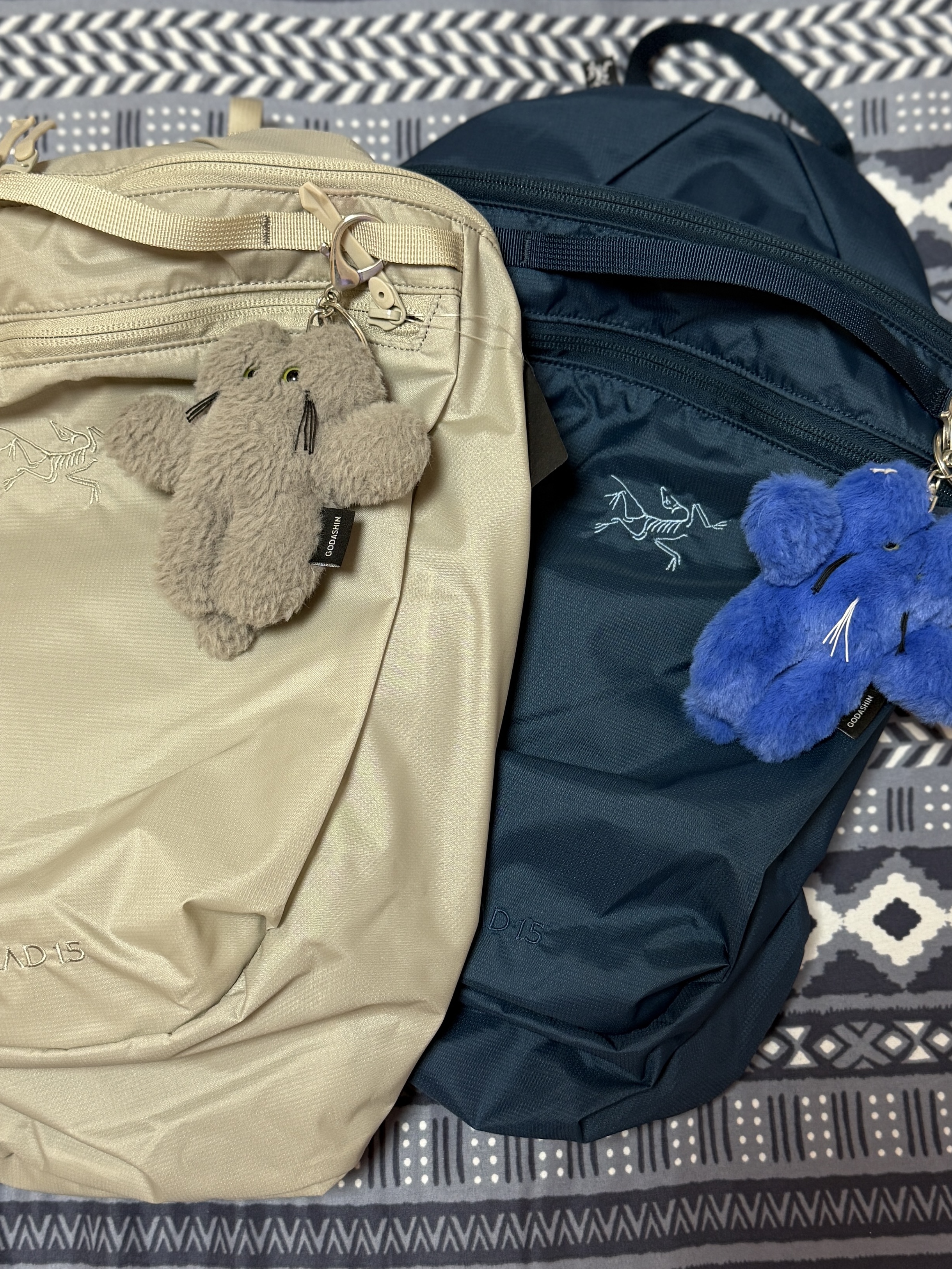 Arc'teryx Heliad 15 Backpack Rune, Arc'teryx Heliad 15 Backpack Nightscape 착용 스타일 - 4