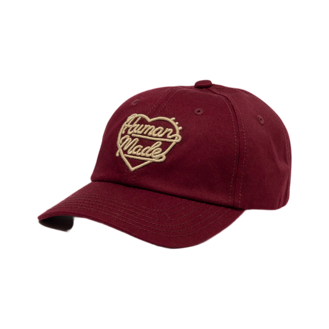 휴먼 메이드 6 패널 트윌 캡 버건디(Human Made 6 Panel Twill Cap Burgundy)