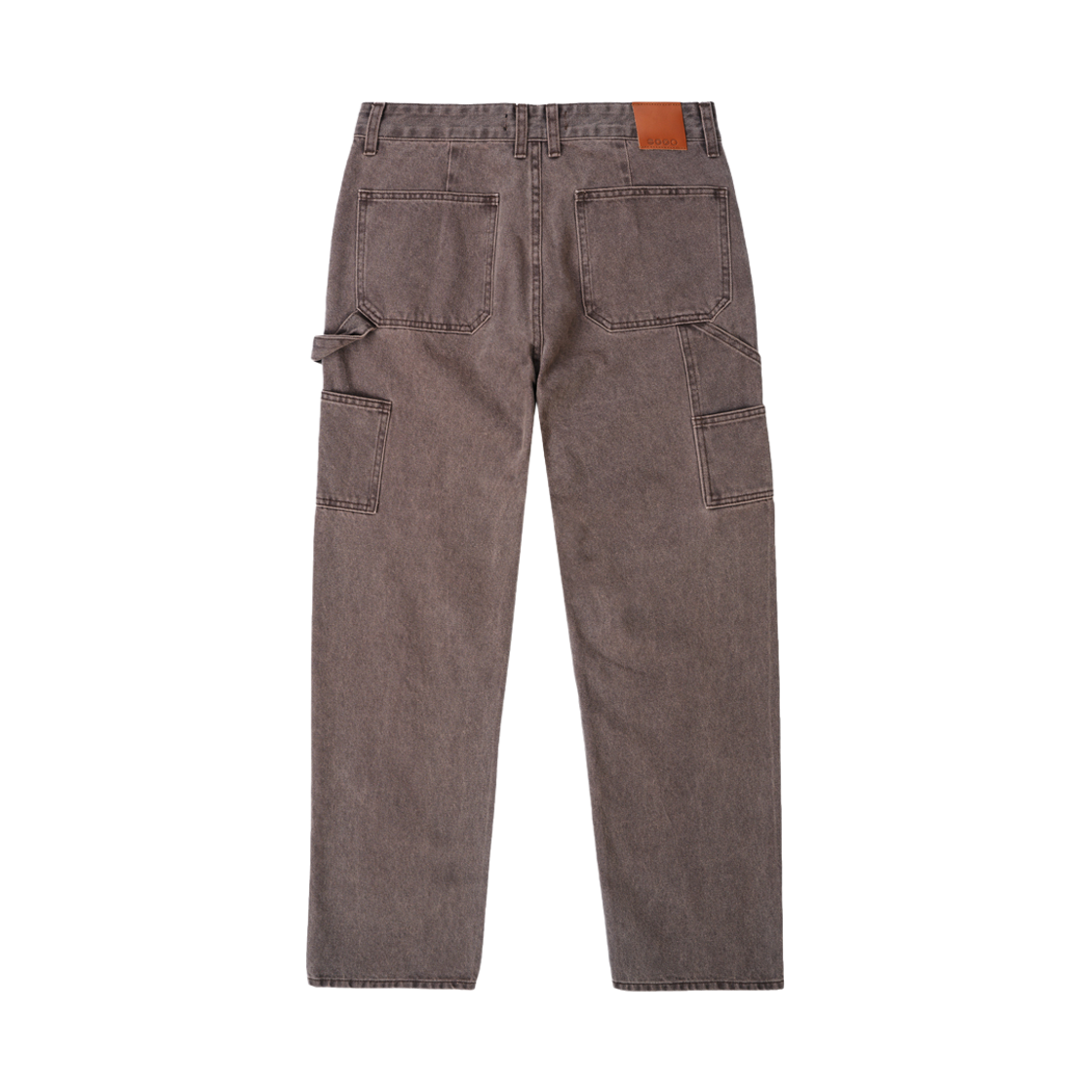 률앤와이 데님 카펜터 팬츠 브라운 K5(Ryul+Wai: Denim Carpenter Pants Brown K5) - 2