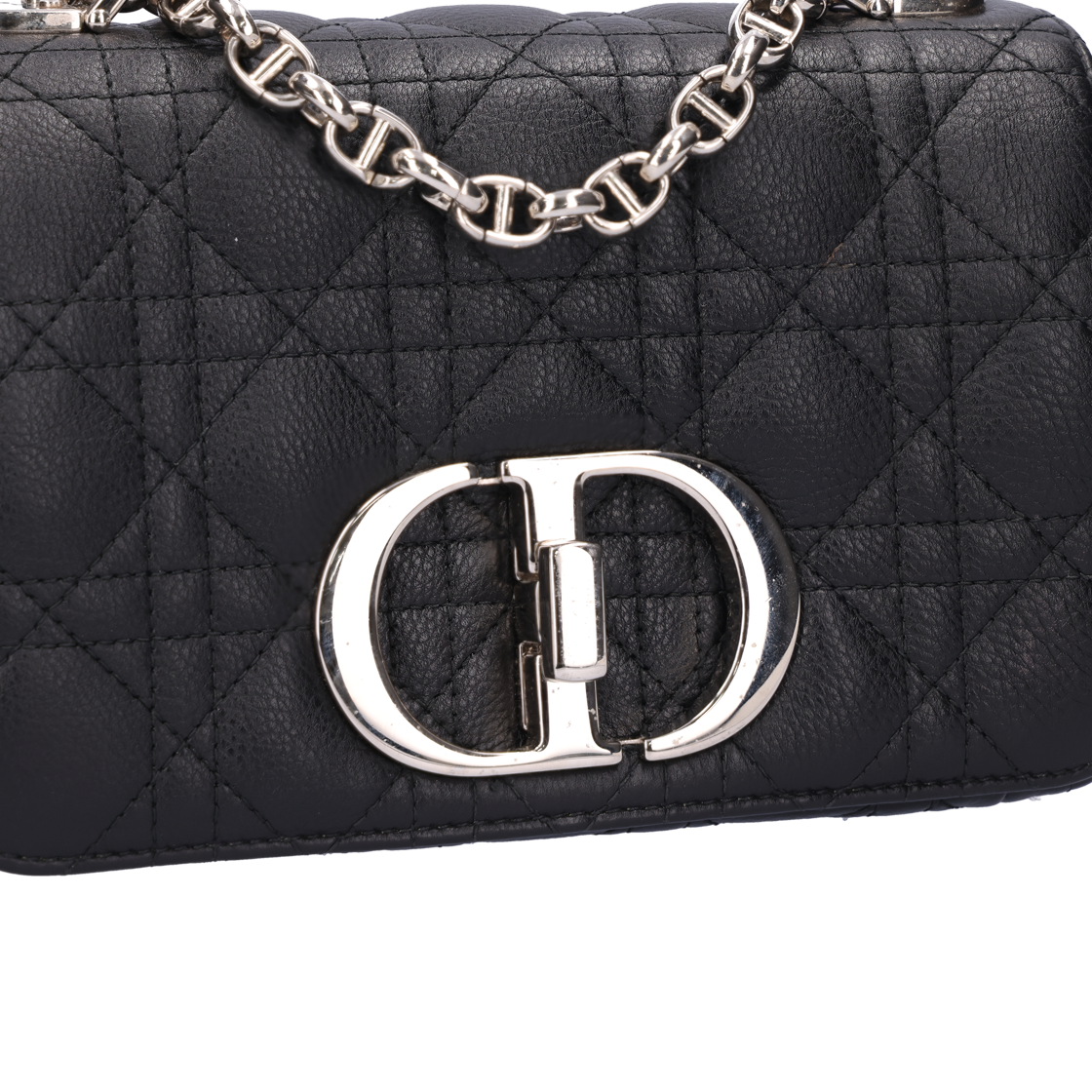 디올 M9241PWHC 스몰 카로백 서플 레더 블랙(Dior Small Caro Bag Supple Leather Black) - 6