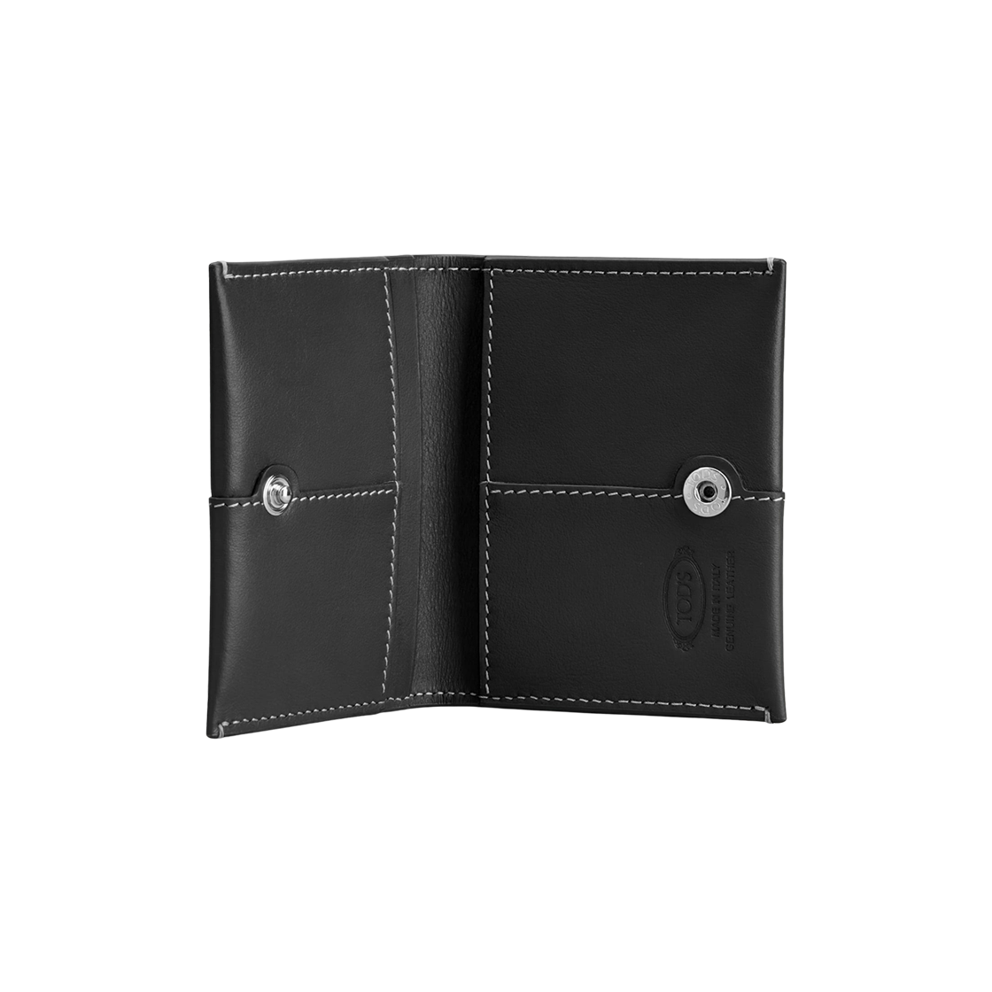 토즈 레더 카드 홀더 블랙(Tod's Card Holder in Leather Black) - 2