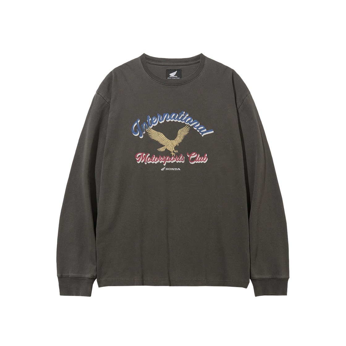 혼다 빈티지 피그먼트 롱슬리브 블랙