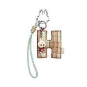 Pop Mart Labubu The Monsters Pin For Love Series - Letter Pendant (A-M) H (Opened Case)