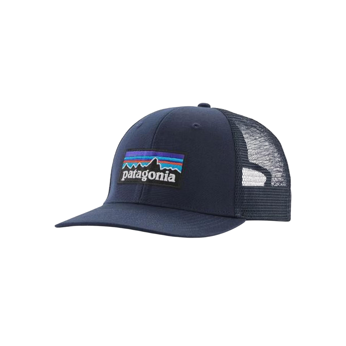 38289 Patagonia P-6 Logo Trucker Hat New Navy