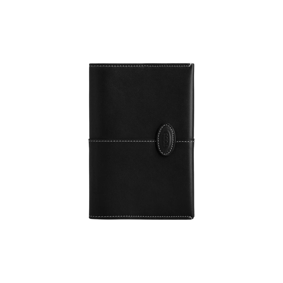 XAMDBSDH200RLXB999 Tod's Passport Holder in Leather Black