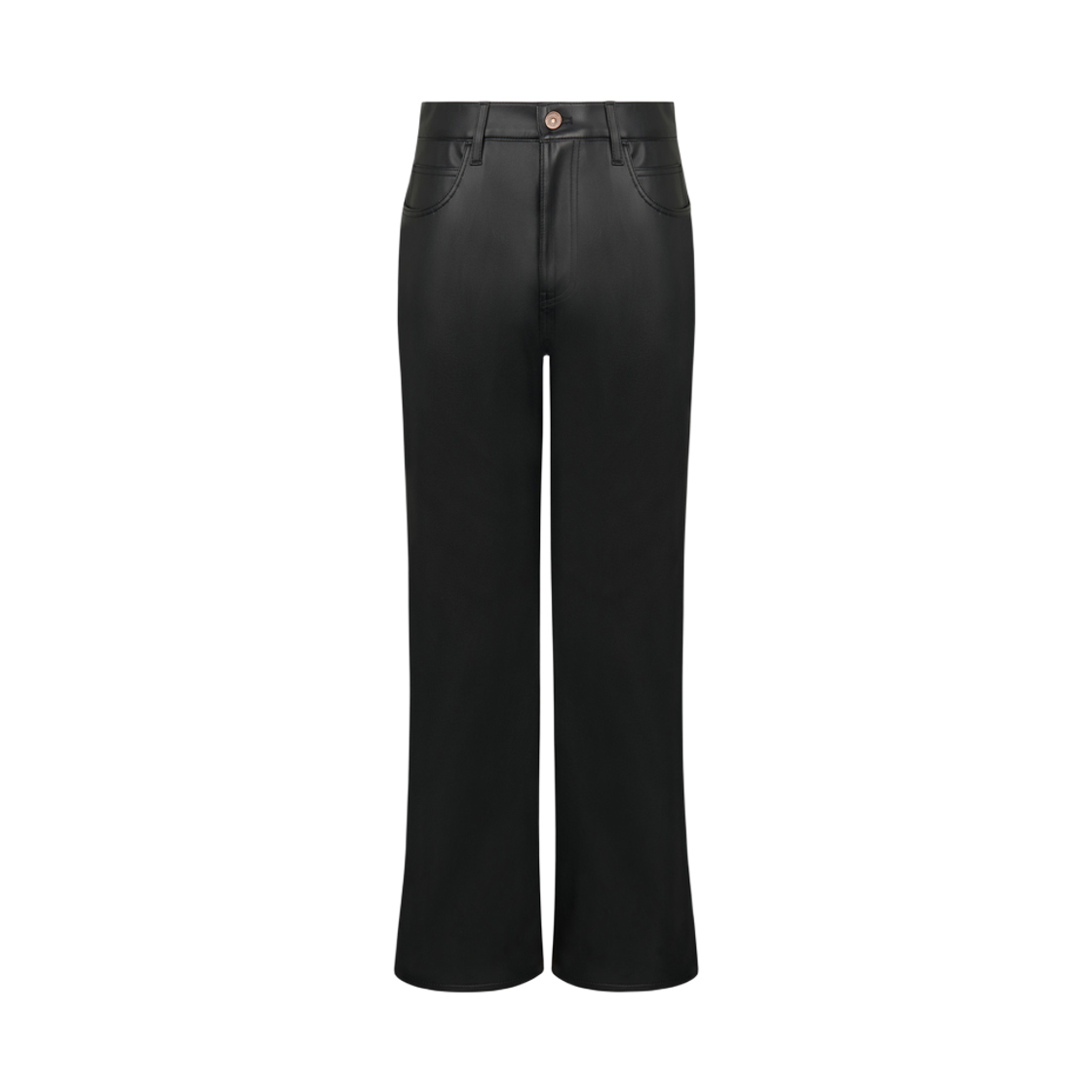 NMA5FWP85BK Noice Faux Leather Pants Black