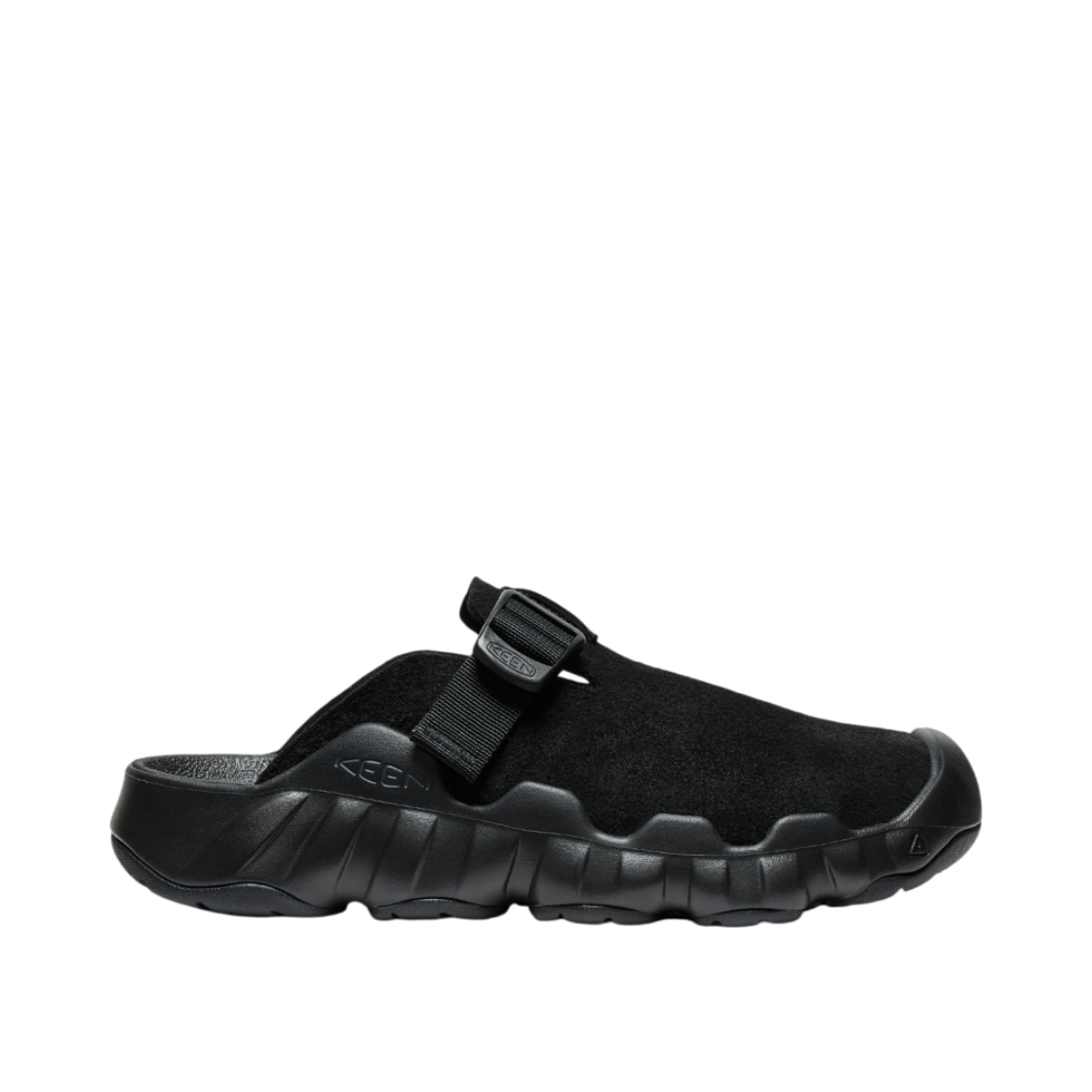 킨 하이퍼포트 클로그 레더 블랙 남성 뮬