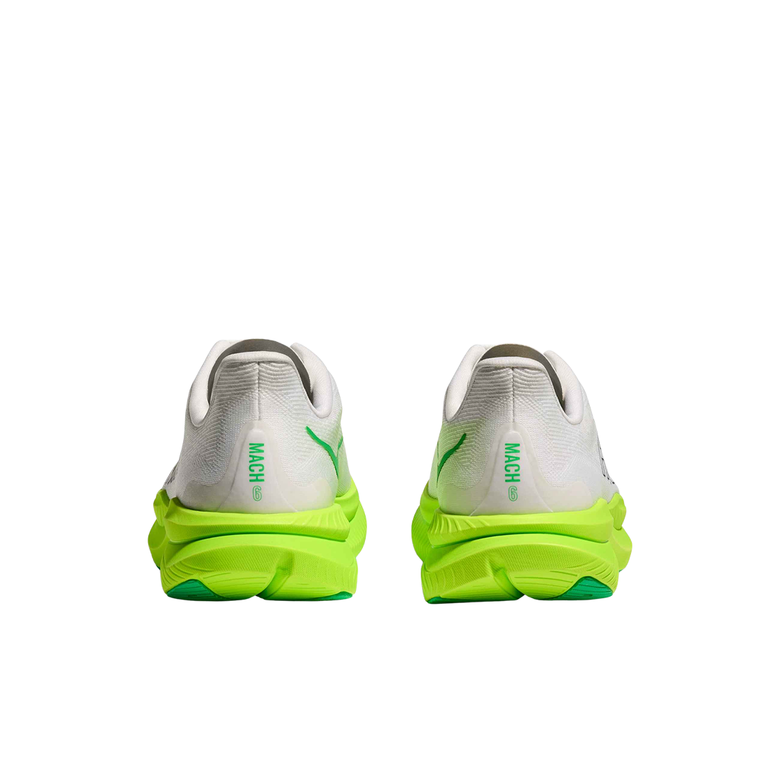 호카 마하 6 화이트 네온 라임 - 레귤러(Hoka Mach 6 White Neon Lime - Regular) - 3