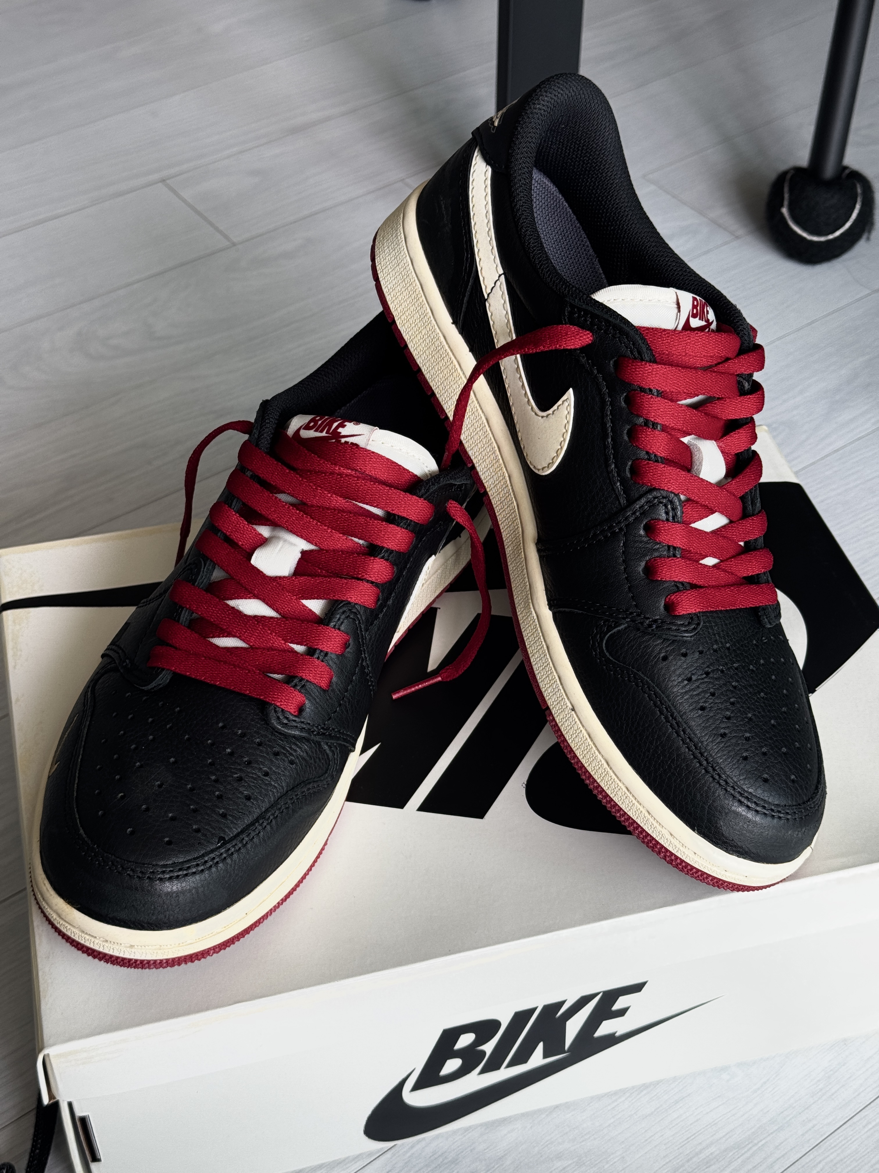 Jordan 1 x Nigel Sylvester Retro Low OG Better With Time 착용 스타일 - 1