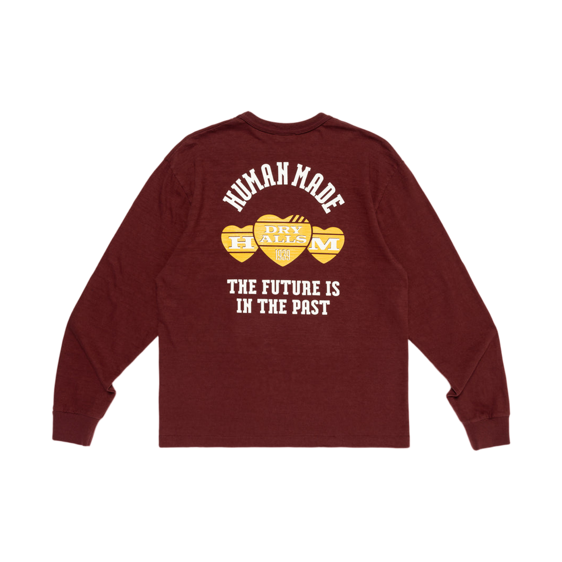 휴먼 메이드 그래픽 롱슬리브 티셔츠 버건디(Human Made Graphic L/S T-Shirt Burgundy) - 2