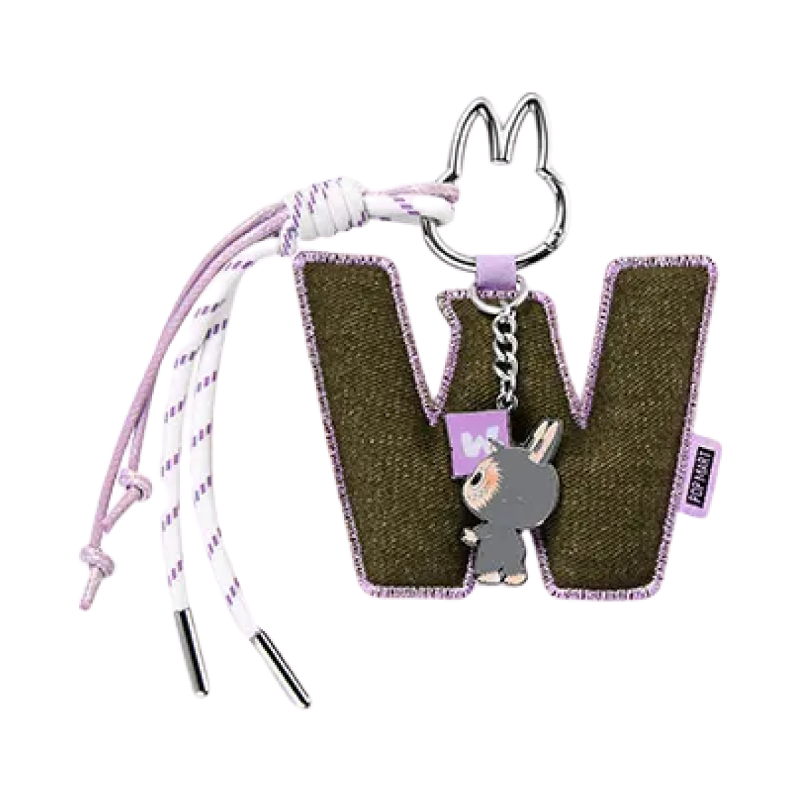 팝마트 라부부 더 몬스터즈 내 마음속 비밀번호 시리즈 - 레터 펜던트 (N-Z) W (개봉 박스)(Pop Mart Labubu The Monsters Pin For Love Series - Letter Pendant (N-Z) W (Opened Case))