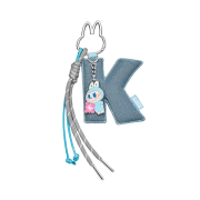 Pop Mart Labubu The Monsters Pin For Love Series - Letter Pendant (A-M) K (Opened Case)