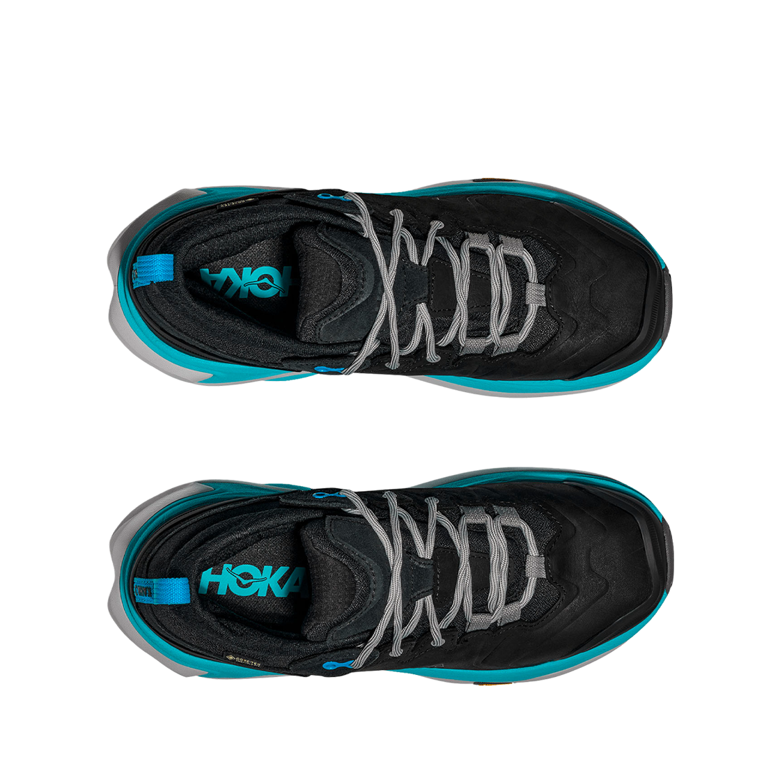 (W) 호카 카하 3 로우 GTX 블랙 씨엘로 블루((W) Hoka Kaha 3 Low GTX Black Cielo Blue) - 2
