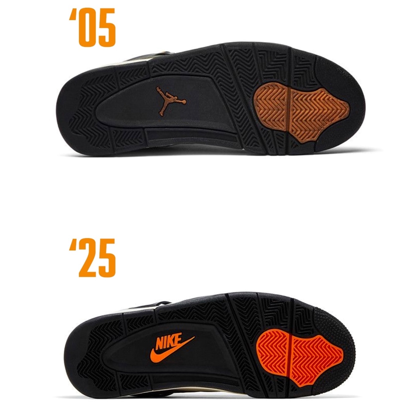 Jordan 4 x Undefeated Retro OG SP Deep Green and Clementine 착용 스타일 - 5
