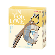 Pop Mart Labubu The Monsters Pin For Love Series - Letter Pendant Sealed Case (A-M) (1 Blind Box)