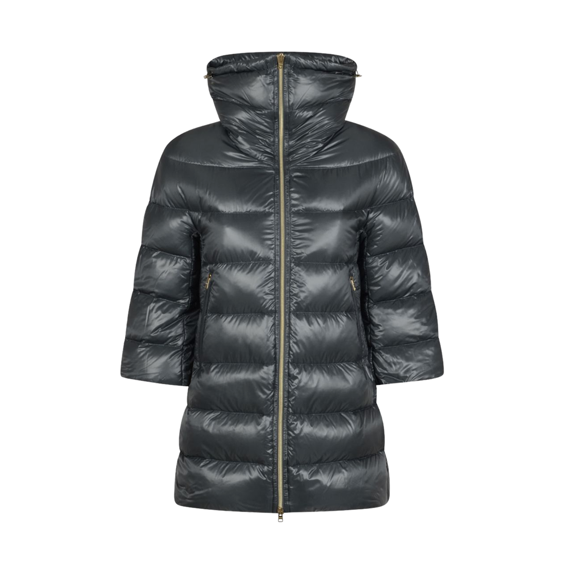 PI0001DIC-12017Z-9123 (W) Herno Cleofe Midnight Teal