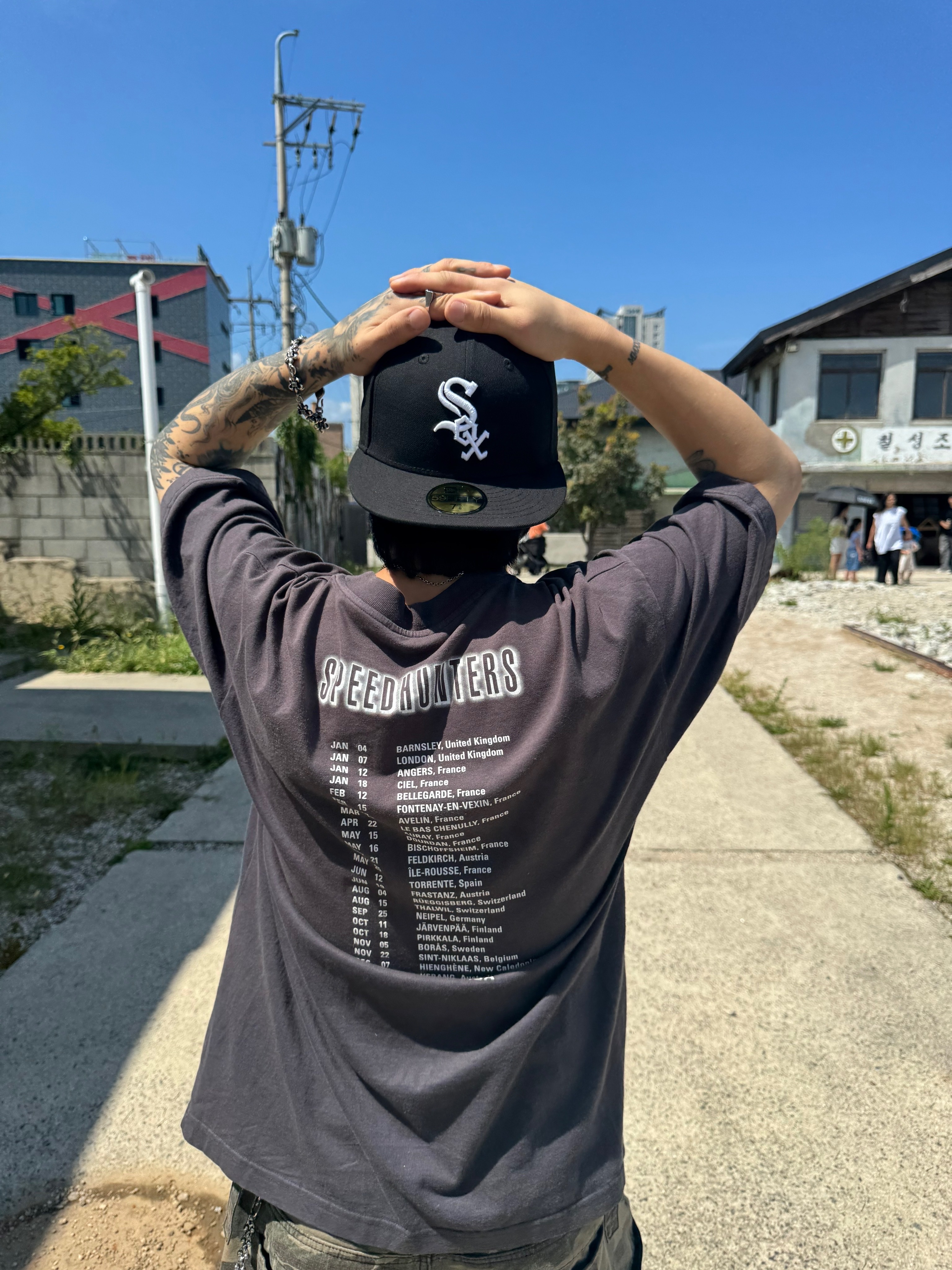Balenciaga Cargo Sneakers White Grey, New Era 59Fifty MLB Authentic New York Yankees Game Navy 착용 스타일 - 7
