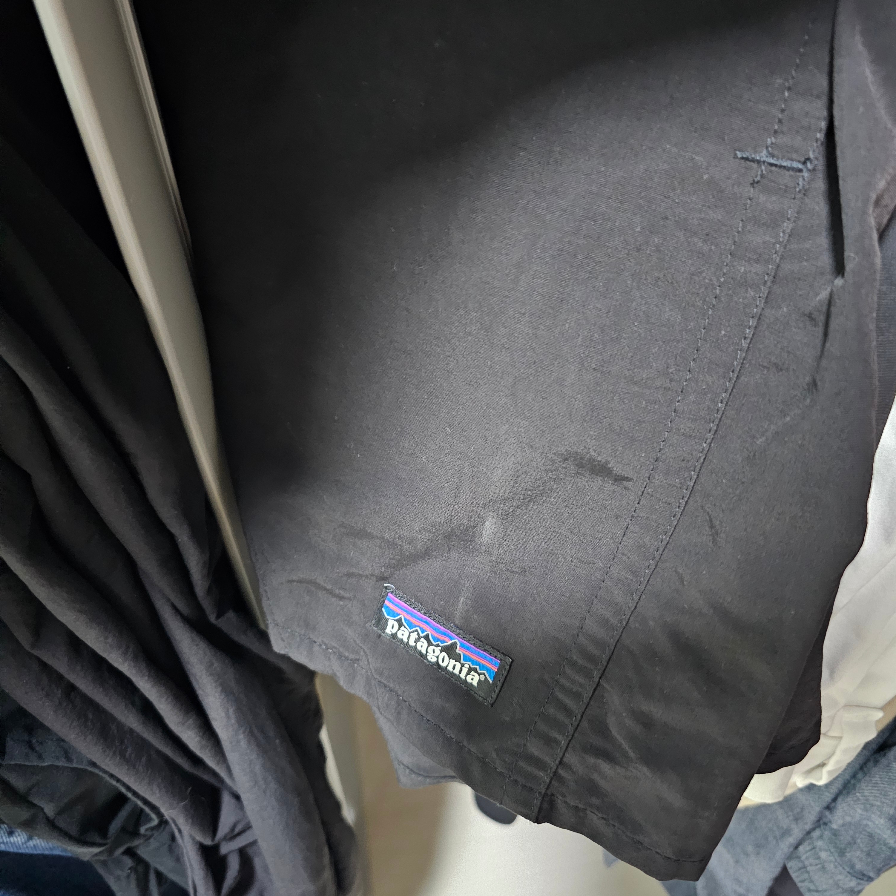 Patagonia Baggies Shorts 5 Inch Black 착용 스타일