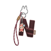 Pop Mart Labubu The Monsters Pin For Love Series - Letter Pendant (N-Z) N (Opened Case)