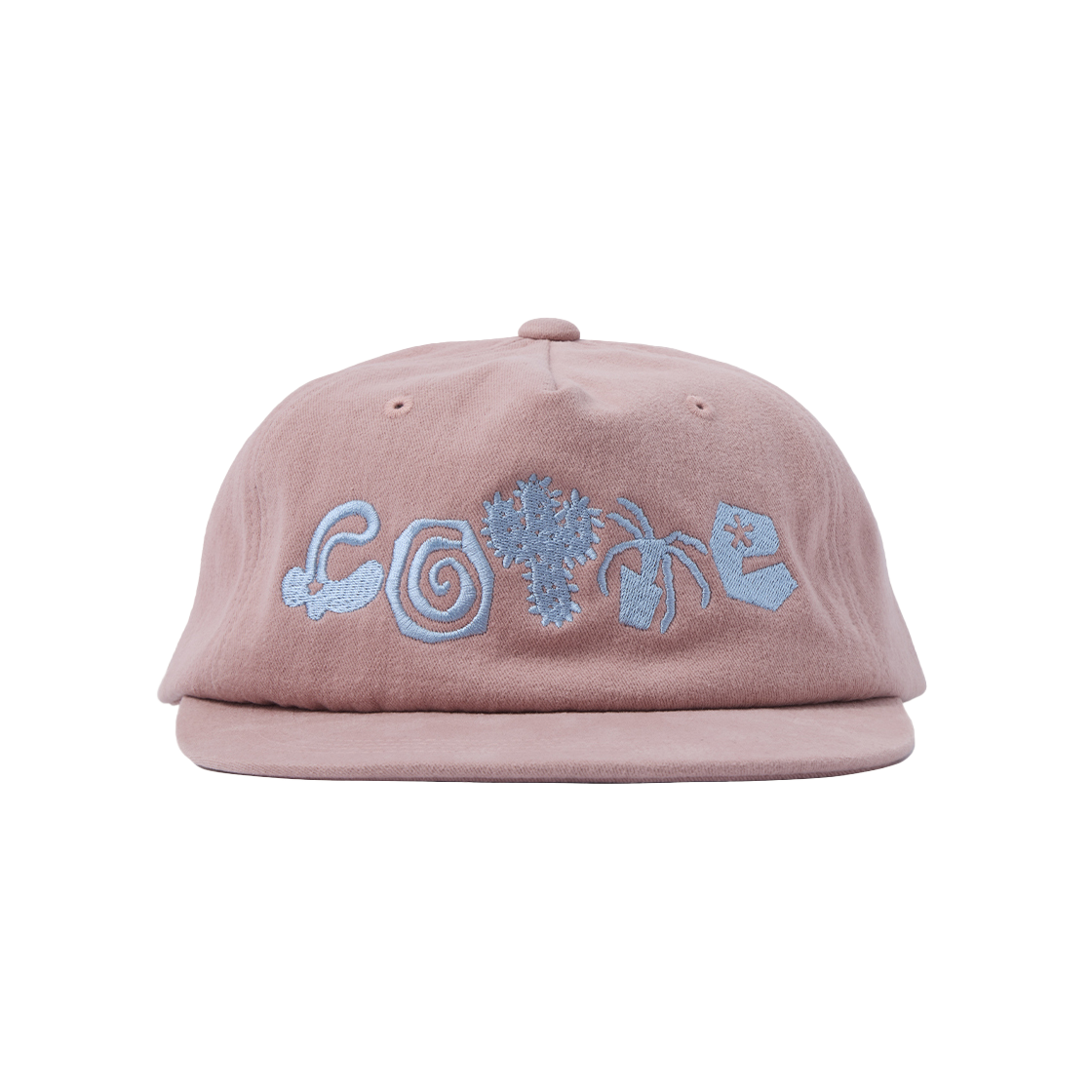 CT-JN02-PC01(IP) COTTE Doodle Garden 5panel Cap Icy Pink